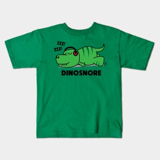 DINOSNORE Kids T-Shirt